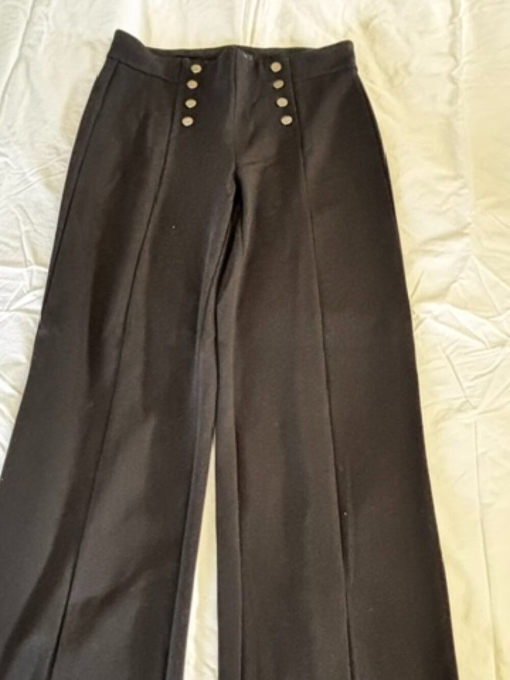 Zac and Rachel black stretch dress pants - medium